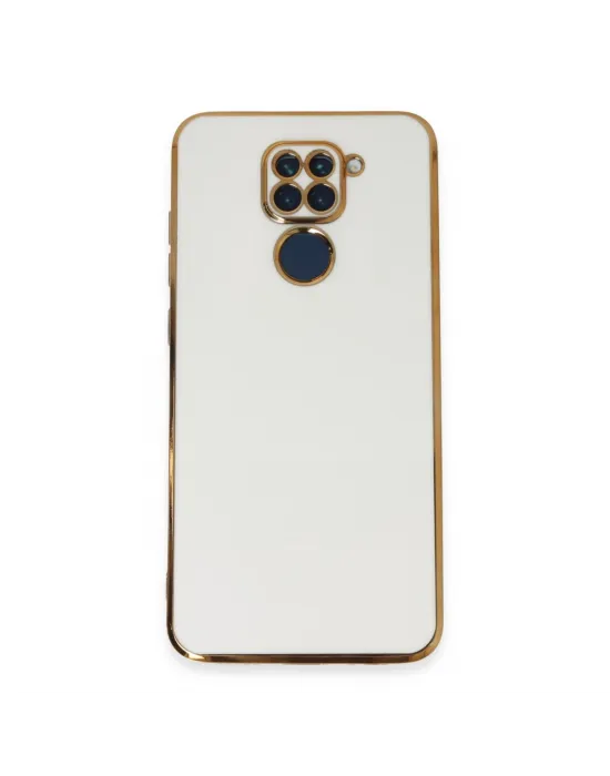 Xiaomi Redmi Note 9 Kılıf Volet Silikon - Beyaz