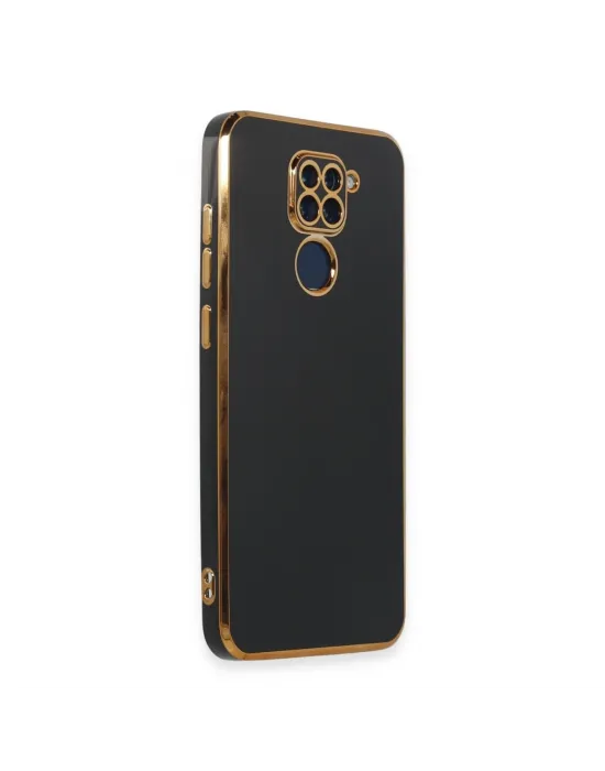 Xiaomi Redmi Note 9 Kılıf Volet Silikon - Siyah