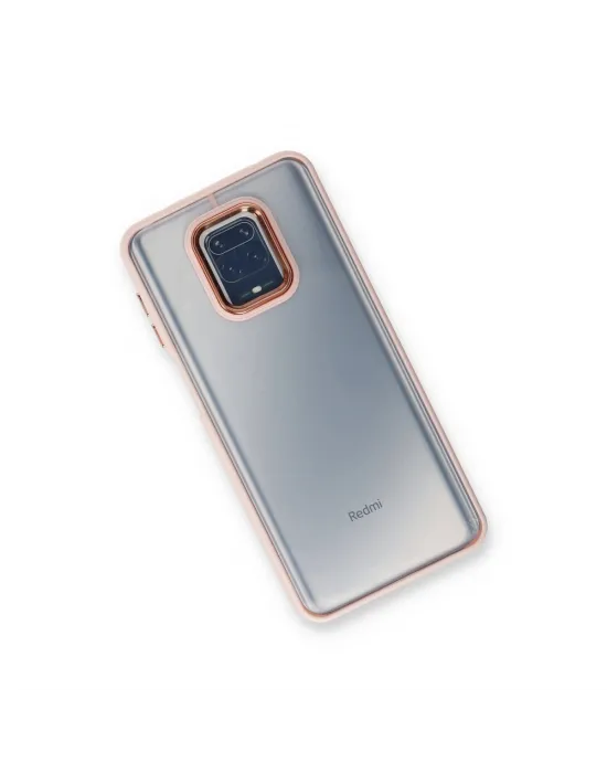Xiaomi Redmi Note 9 Pro Kılıf Dora Kapak - Pudra