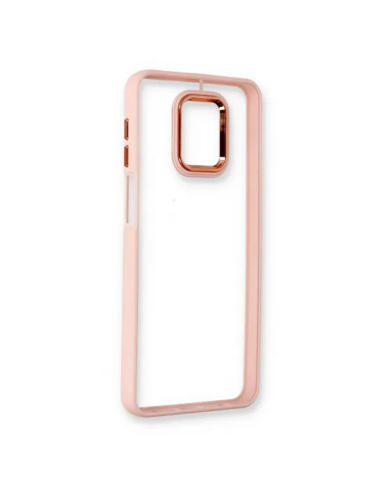 Xiaomi Redmi Note 9 Pro Kılıf Dora Kapak - Pudra