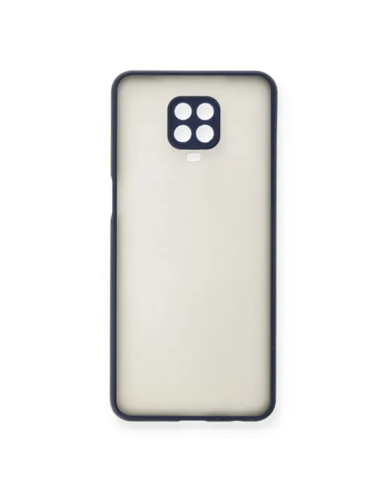 Xiaomi Redmi Note 9 Pro Kılıf Montreal Silikon Kapak - Lacivert