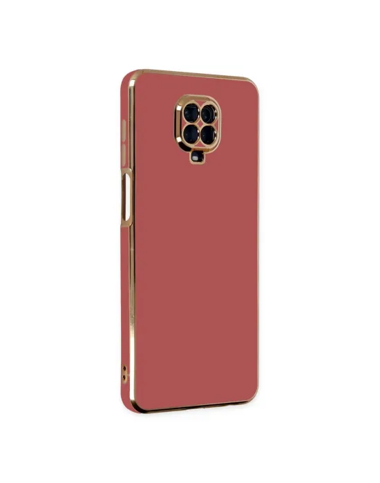 Xiaomi Redmi Note 9 Pro Kılıf Volet Silikon - Kırmızı