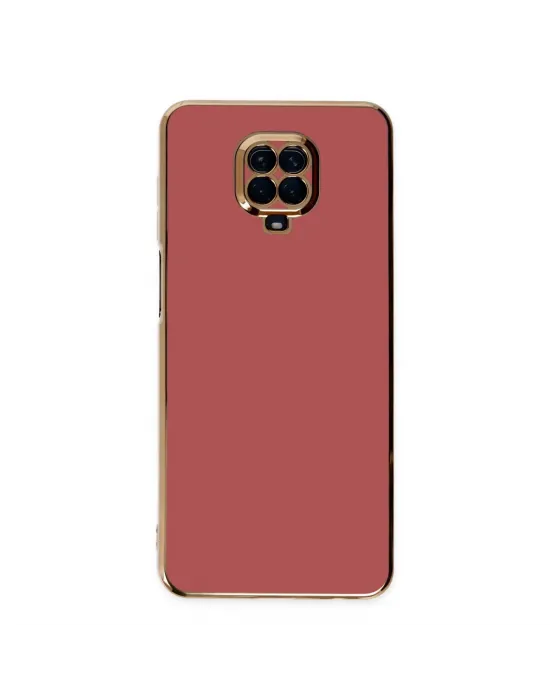 Xiaomi Redmi Note 9 Pro Kılıf Volet Silikon - Kırmızı