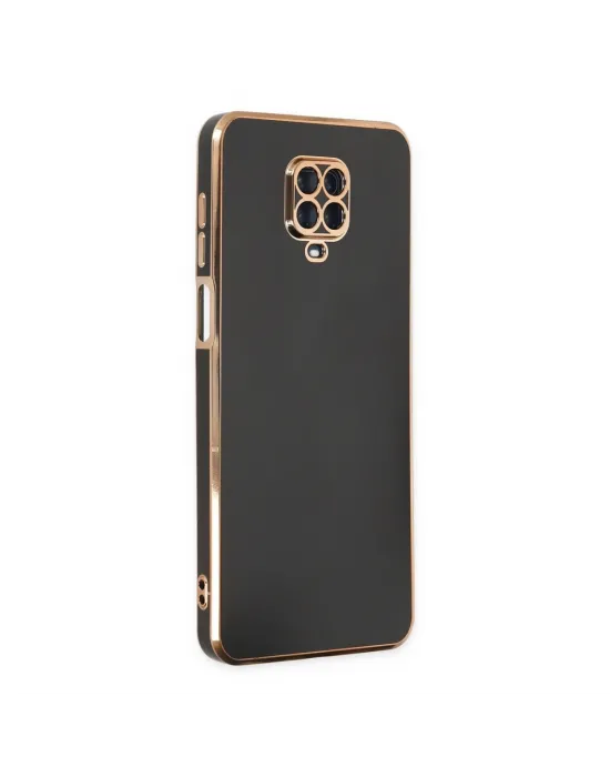 Xiaomi Redmi Note 9 Pro Kılıf Volet Silikon - Siyah
