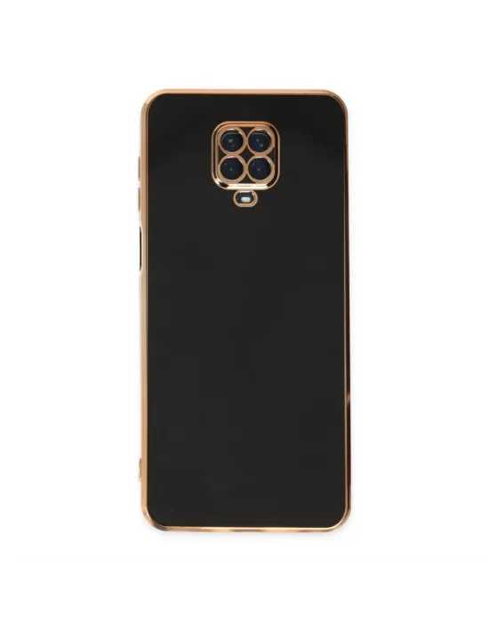 Xiaomi Redmi Note 9 Pro Kılıf Volet Silikon - Siyah