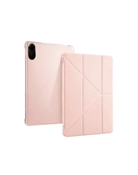 Xiaomi Redmi Pad 2 Kalemlikli Mars Tablet Kılıfı - Rose Gold