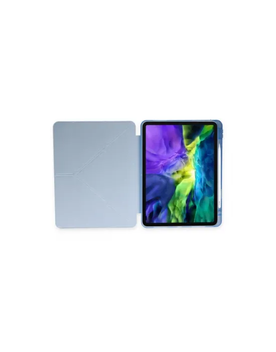 Xiaomi Redmi Pad Kılıf Kalemlikli Mars Tablet Kılıfı - Mavi