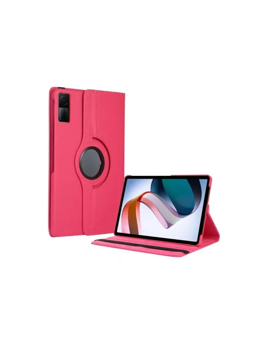 Xiaomi Redmi Pad Se 4g Kılıf 360 Tablet Deri Kılıf - Pembe
