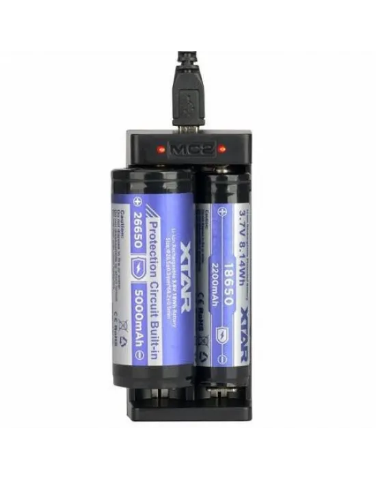 Xtar Mc2 İkili Li-ion Pil Şarj Cihazı