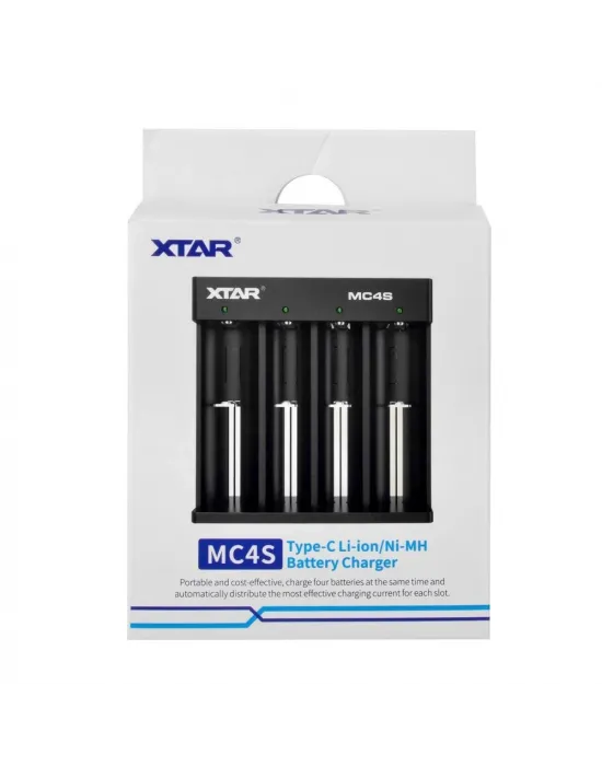 Xtar Mc4s Dörtlü Li-ion / Nı-cd / Nı-mh Pil Şarj Cihazı