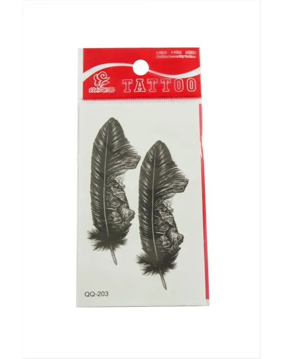 Yaprak Tattoo Dövme Sticker