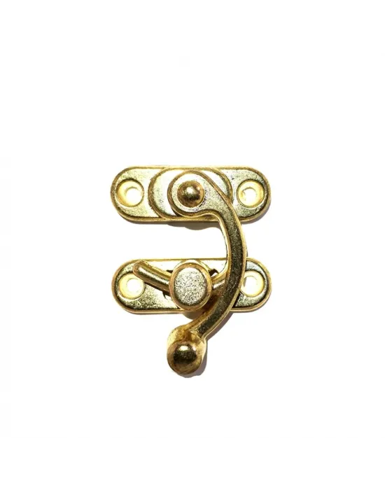 Yay Gözü, Ahşap Kutu Klipsi - Küçük 28x33 Mm, Sarı, 100 Adet