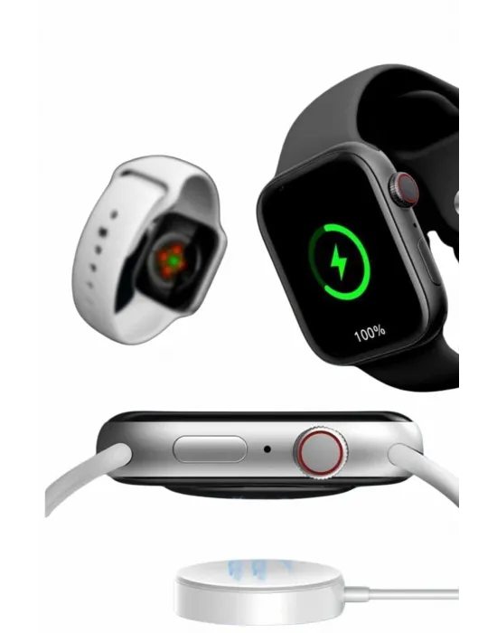 Yeni Model Akıllı Saat Dokunmatik Ekran Unisex Amoled Ekran 44 Mm