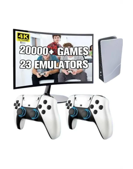Yeni Nesil 4k Hd 2.4g Kablosuz Kol 3000 Oyunlu Game Station Retro Atari Game Box