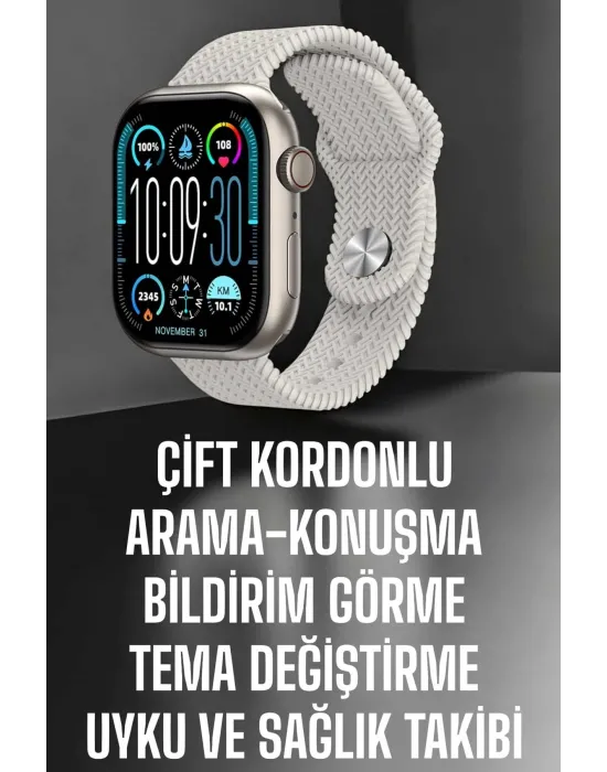 Yeni Nesil Akıllı Saat Arama Cevaplama Gps Takibi Adımsayar Nfc Özelliği