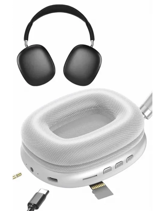 Yeni Nesil Bluetooth Kulaklık Kulak Üstü Anc Özelliği Yüksek Ses Kaliteli