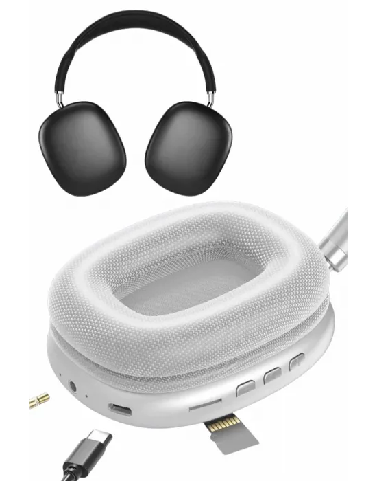 Yeni Nesil Bluetooth Kulaklık Kulak Üstü Anc Özelliği Yüksek Ses Kaliteli