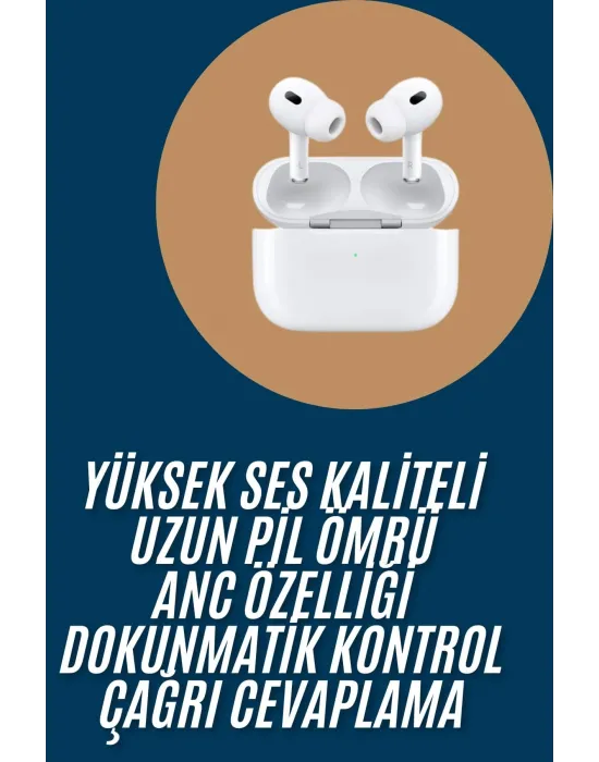 Yeni Nesil Pro Bluetooth Kulaklık Android Ve İos Uyumlu Dokunmatik Kontrol