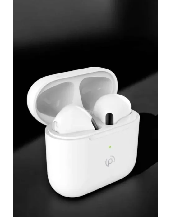 Yeni Nesil Pro Bluetooth Kulaklık Uzun Pil Ömrü Beyaz