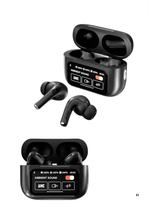 Yeni Nesil Pro Ekranlı Bluetooth Kulaklık 5.0 Bluetooth