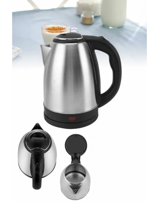 Yeni Nesil Saplı Uzun Ömürlü Paslanmaz Çelik Su Isıtıcı Kettle