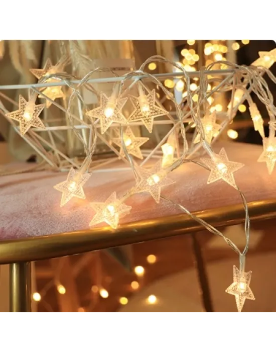 Yıldız 5m 28 Led Gün Işığı Yıldız Boyutu:3,5cm Mz-16-16