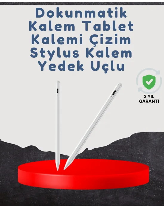 Yüksek Hassasiyetli Eğim Sensörlü Dijital Kalem – Usb-c Hızlı Şarjlı