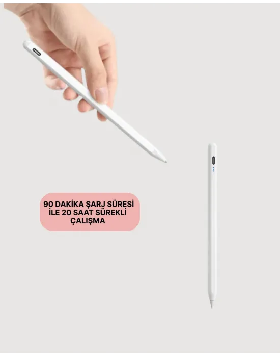 Yüksek Hassasiyetli Eğim Sensörlü Dijital Kalem – Usb-c Hızlı Şarjlı