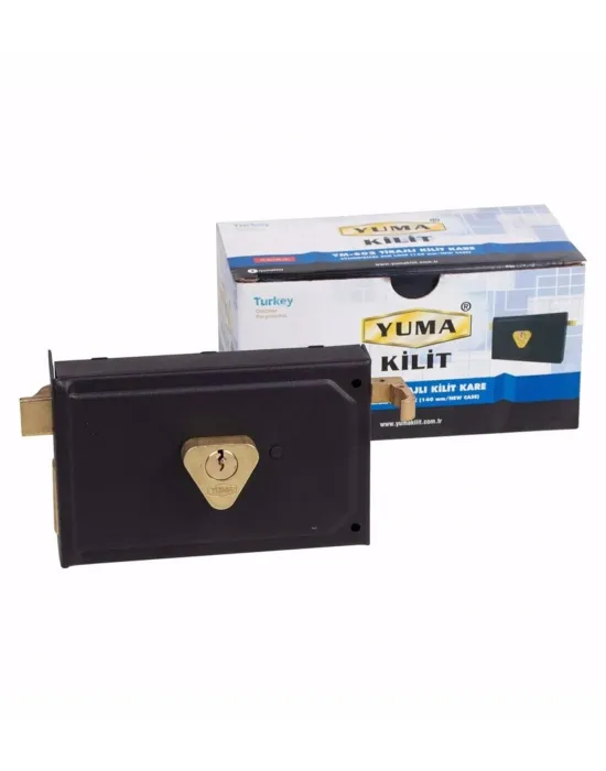 Yuma 14 Cm Trajlı Kilit Kare Ym-602