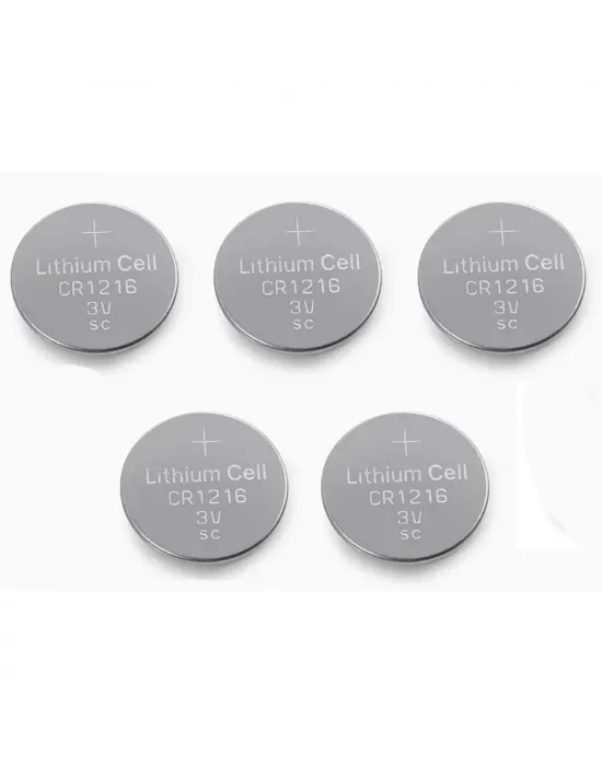 Yuma Cr1216 Süper Lityum 3v 5’li Kart Düğme Pil