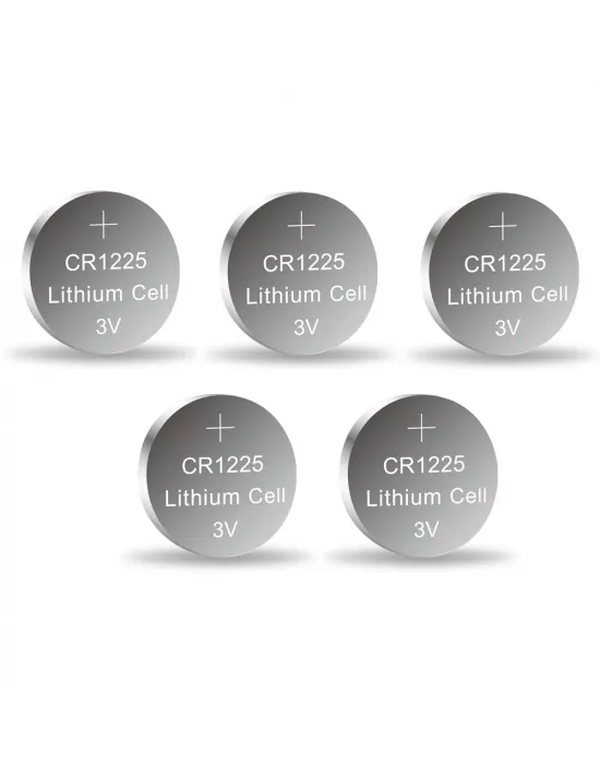 Yuma Cr1225 Süper Lityum 3v 5’li Kart Düğme Pil