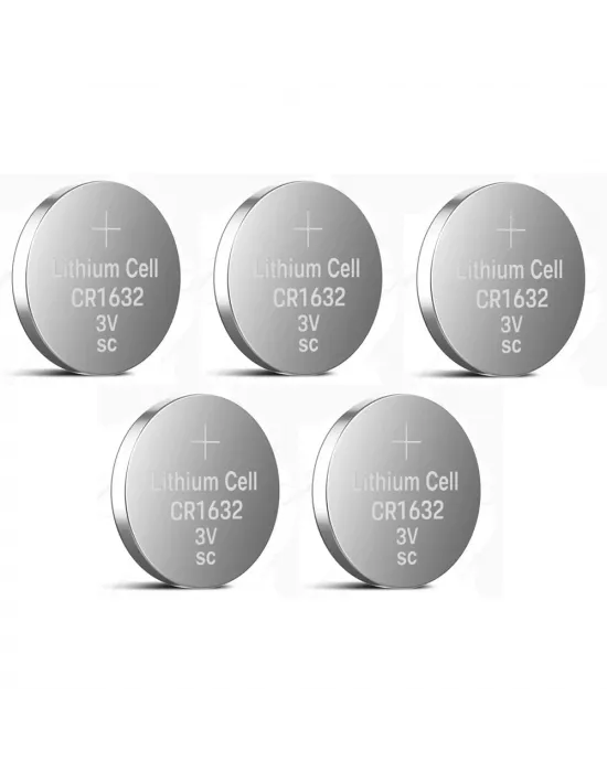 Yuma Cr1632 Süper Lityum 3v 5’li Kart Düğme Pil