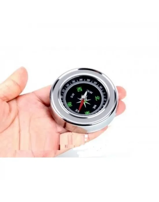 Yuvarlak Metal Kasa Dayanıklı Pusula 60mm