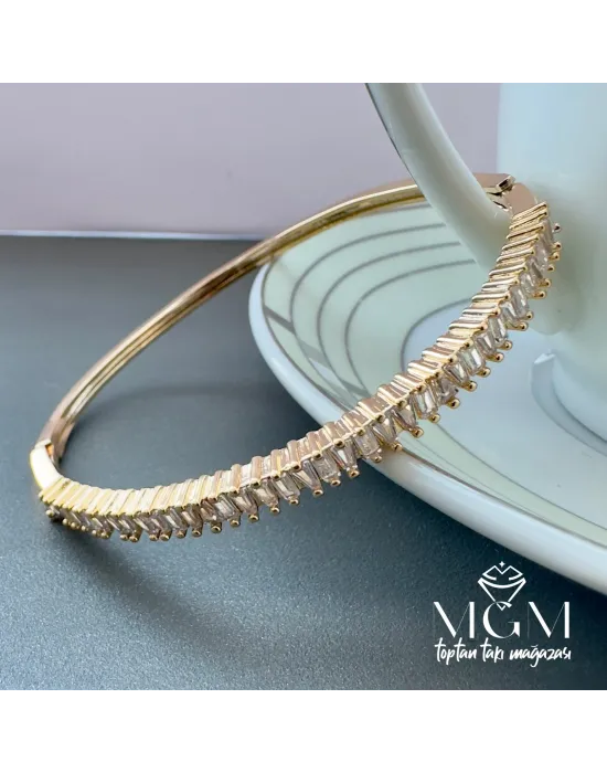 Zirkon Baget Taşlı Bileklik - Kbl0024