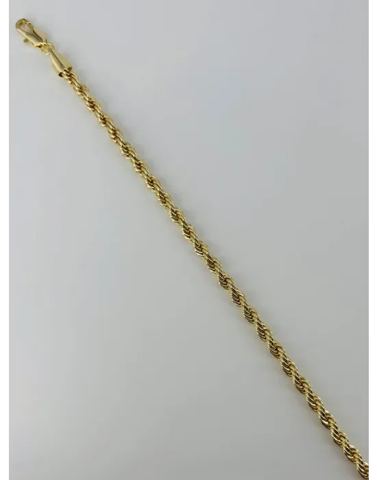    Zirkon Taşlı Pirinç Bileklikler 19 Cm  - Kbl0377
