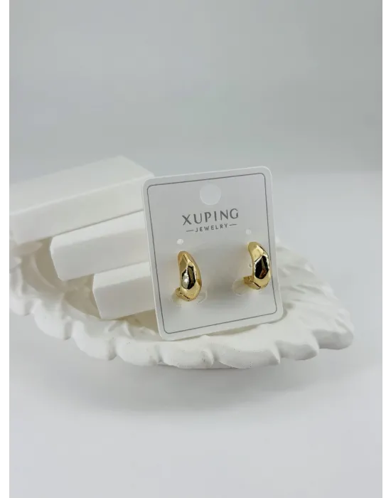Zirkon Taşlı Pirinç Zirkon Küpe - Kp00344