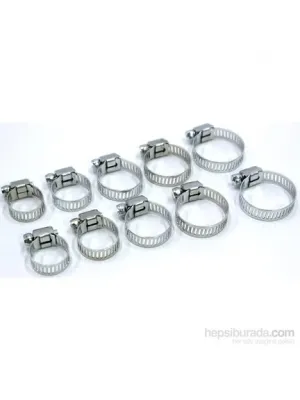 10 Değişik Kelepçe Seti Clamp Set