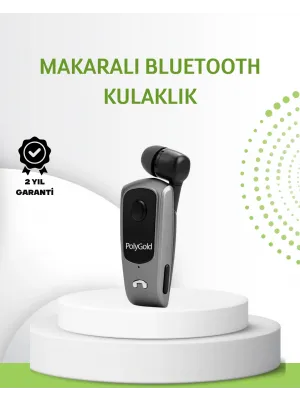 10 Saat Konuşma Süreli Klipsli Bluetooth Kulaklık