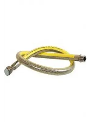 100cm Flex Doğalgaz Hortumu Çelik Örgülü