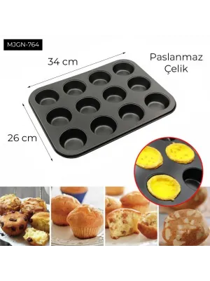 12 Gözlü Kek Kalıbı