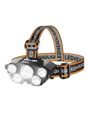 150W 5 LED Ultra Güçlü Kafa Lambası