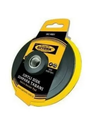 180mm Cırtlı Disk Zımpara Tabanı