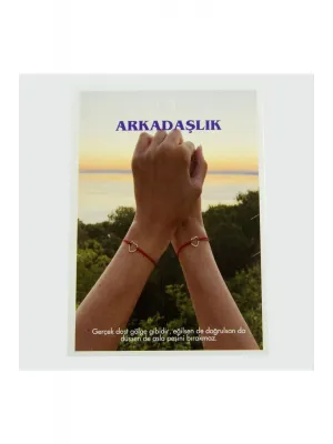 2li Arkadaşlık Bileklik Kartı