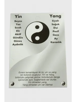 2li Yin Yang Bileklik Kartı