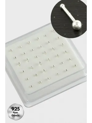 2 mm Top Gümüş Hızma 36 Adet