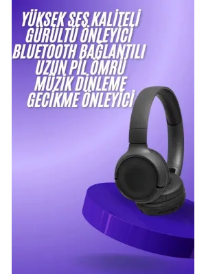 2025 Model Kulak Üstü Bluetooth Hoparlör Anc Özellikli
