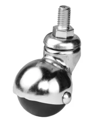 205 - 40 Mm Küre Krom Vidalı Teker 4 Adet