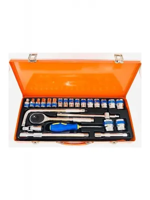 25 PARÇA 1/2 LOKMA SETİ CHROME VANADİUM PARLAK