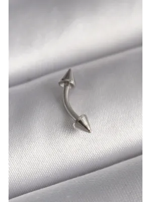 ietaks™ 316L Çelik Gümüş Renk Çivi Model Piercing