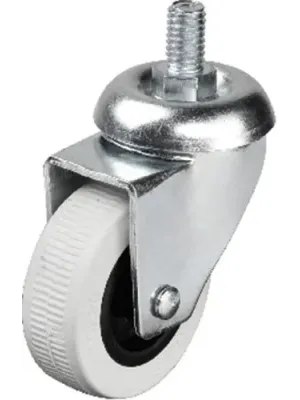 332 - 50x20 Mm Çift Bilyalı Vidalı Teker 4 Adet